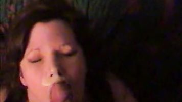 Amateur esposa facial corrida