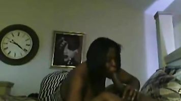 Gran amateur ghetto BJ y culo lleno de esperma