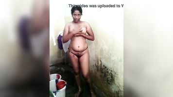 Kerala tía baño